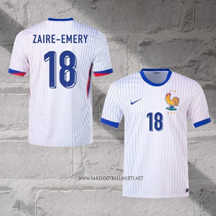 France Player Zaire-Emery Away Shirt 2024